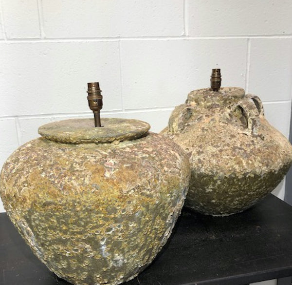Olive discount jar lamp