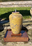 Ribbed Oil Jar Water Feature