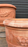 Private Sale item #24 Italian Barille Planters Terracotta