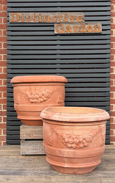 Private Sale item #24 Italian Barille Planters Terracotta