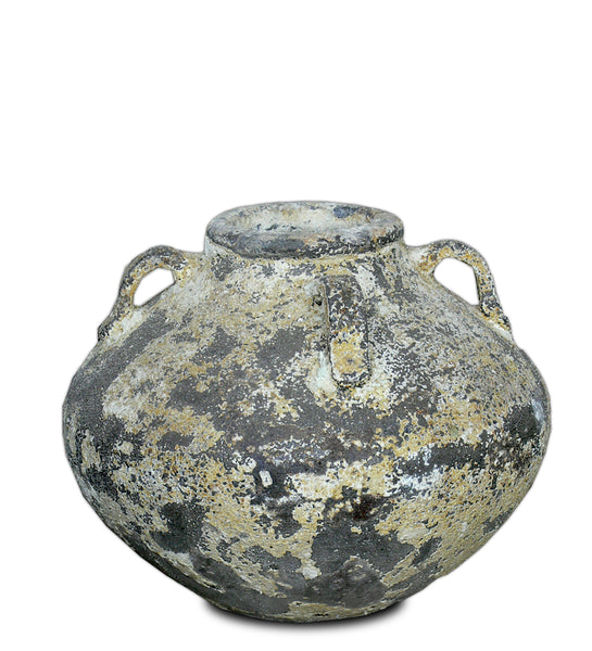 Oil Dipping jar salvage glaze