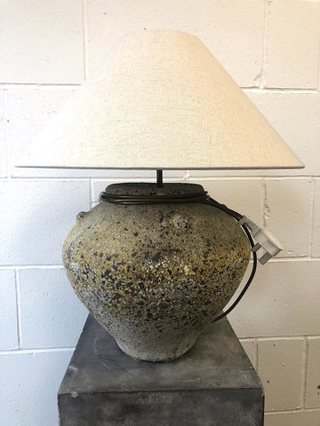 Olive Pot Table Lamp